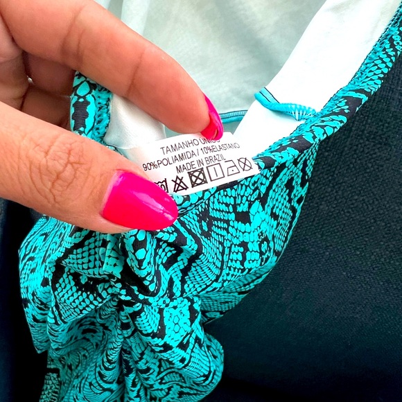 Turquoise Jumpsuit - Picture 3 of 4